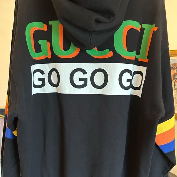 Men's X MLB hooded, cotton sweatshirt size XXL made in Italy, NWT - Picture 4 of 12